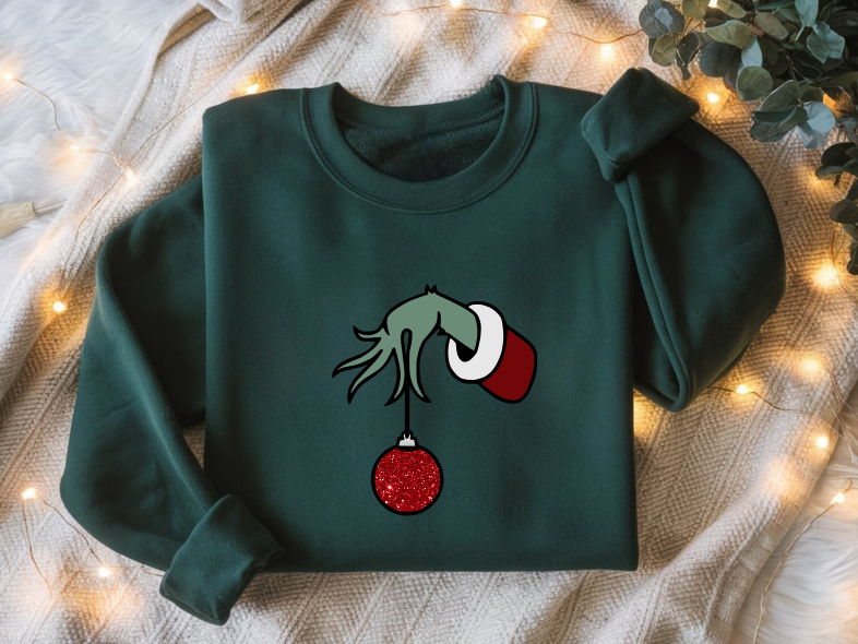 Grinch Crewneck Sweater