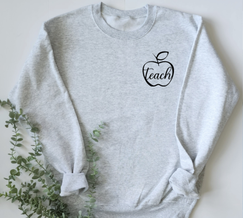Apple Teacher Sweater