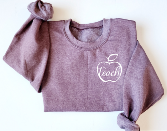 Apple Teacher Sweater