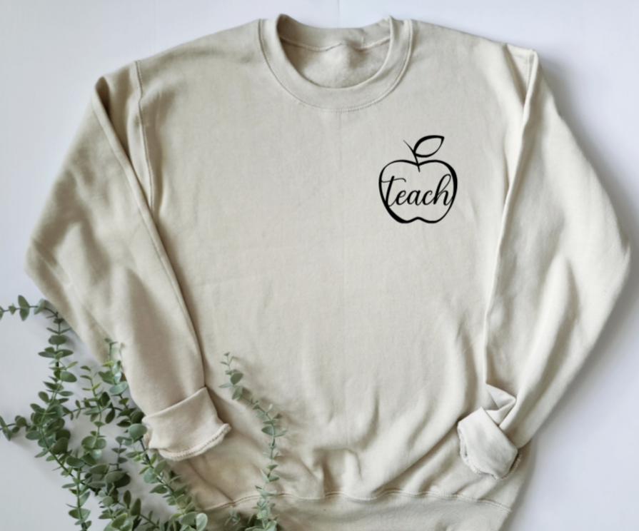 Apple Teacher Sweater