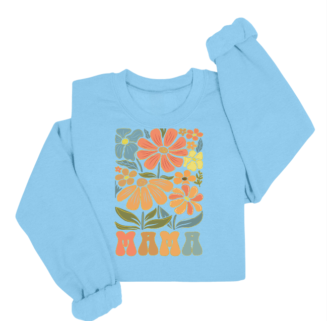Boho Mama Crewneck Sweater