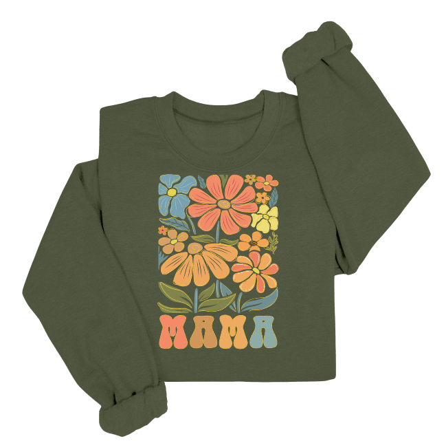 Boho Mama Crewneck Sweater