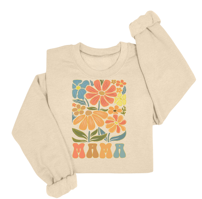 Boho Mama Crewneck Sweater