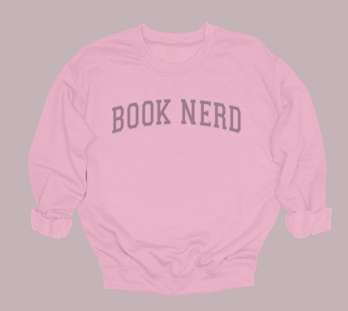 Book Nerd Crewneck Sweater