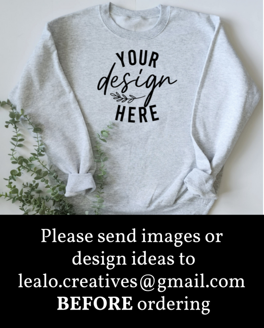Custom Crewneck Sweater