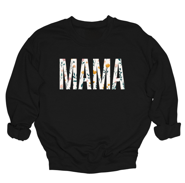 Floral Mama Crewneck Sweater