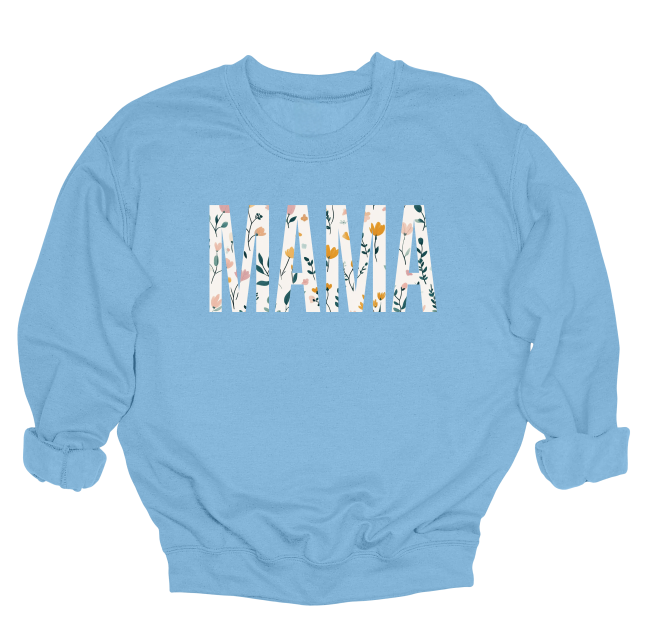 Floral Mama Crewneck Sweater