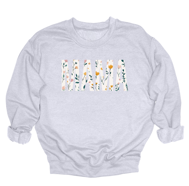 Floral Mama Crewneck Sweater