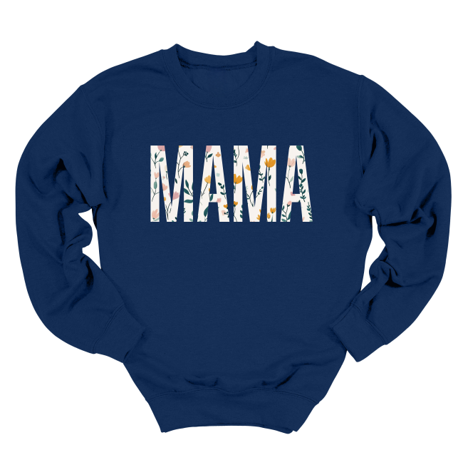 Floral Mama Crewneck Sweater