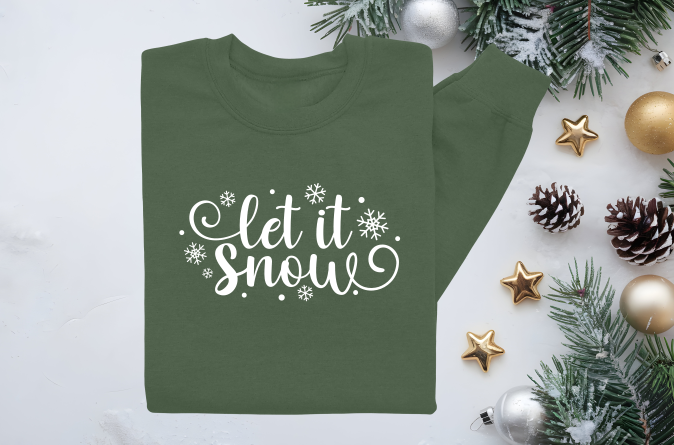 Let It Snow Crewneck Sweater