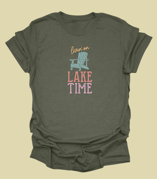 Livin' On Lake Time T-Shirt