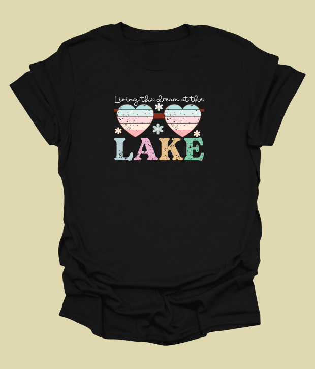Living The Dream at the Lake T-Shirt