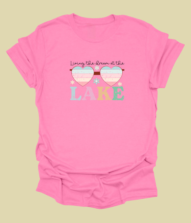 Living The Dream at the Lake T-Shirt