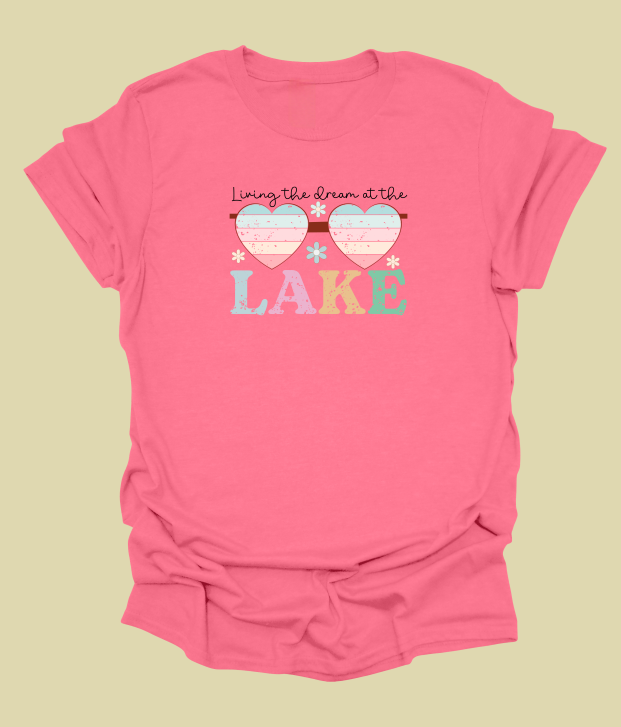 Living The Dream at the Lake T-Shirt
