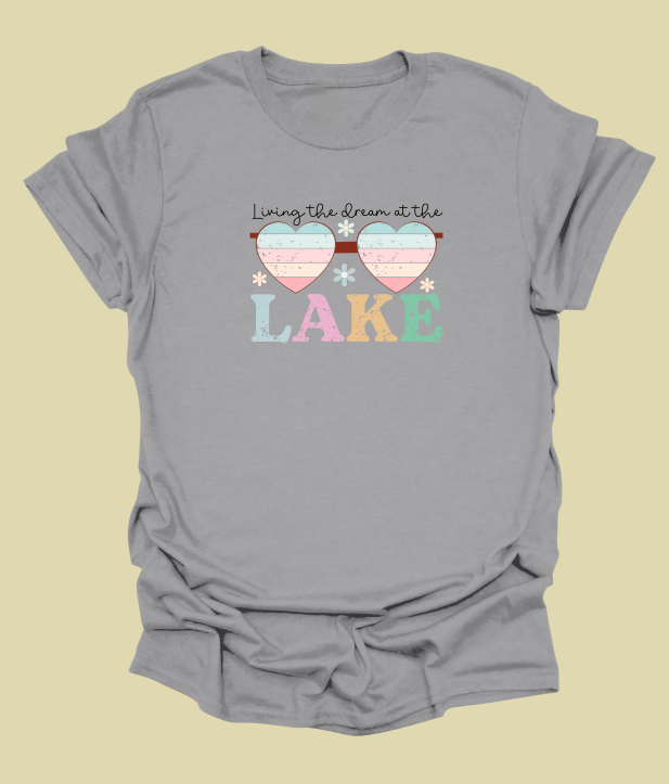 Living The Dream at the Lake T-Shirt