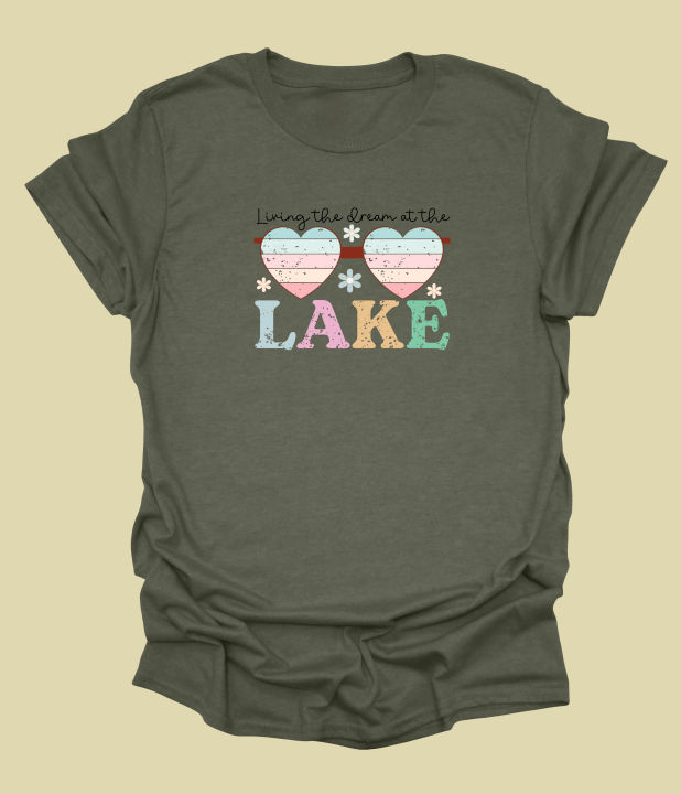 Living The Dream at the Lake T-Shirt