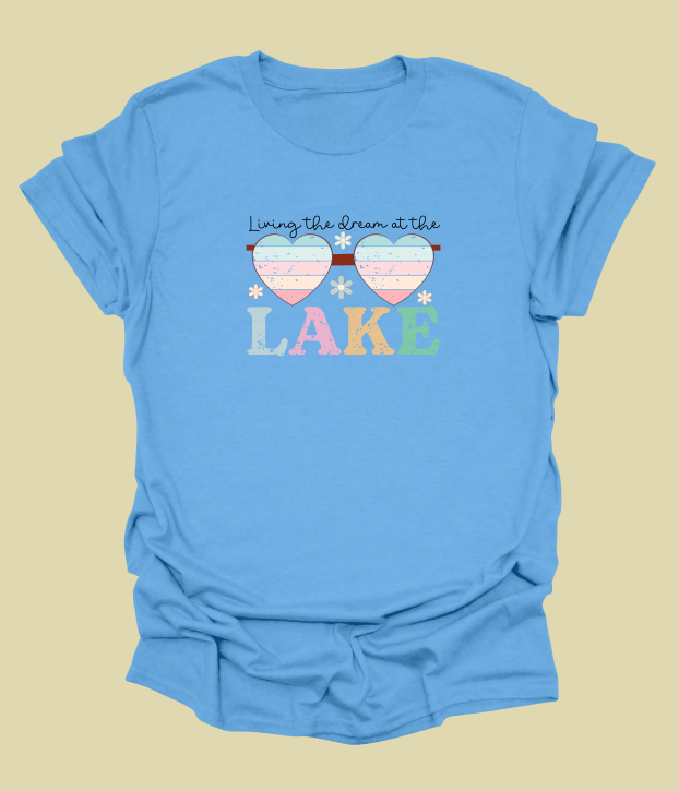 Living The Dream at the Lake T-Shirt