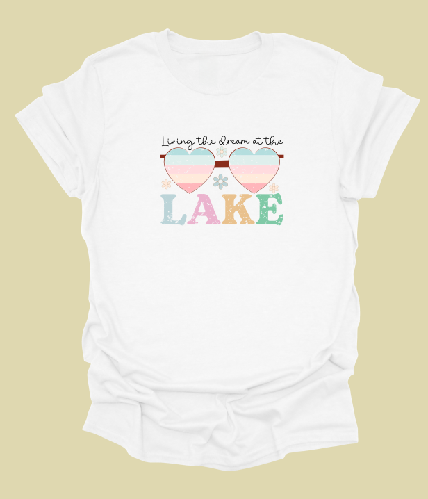 Living The Dream at the Lake T-Shirt