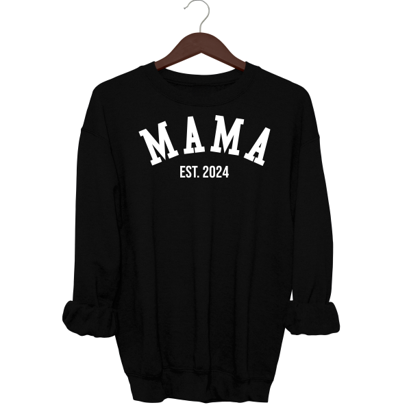 Varsity MAMA Crewneck Sweater