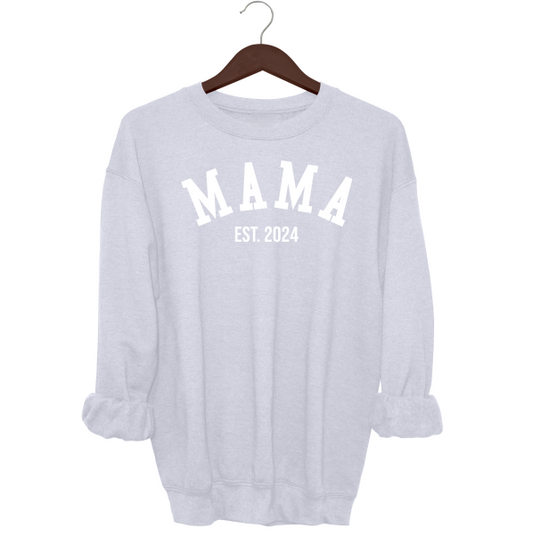 Varsity MAMA Crewneck Sweater