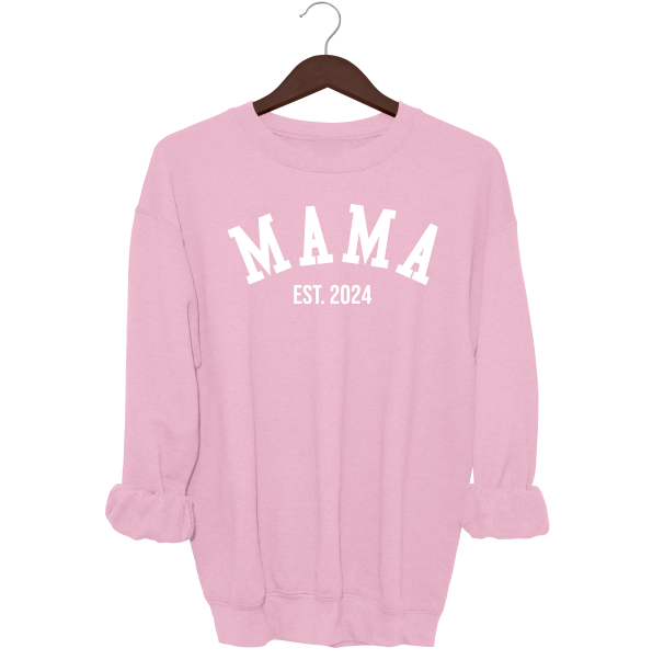 Varsity MAMA Crewneck Sweater