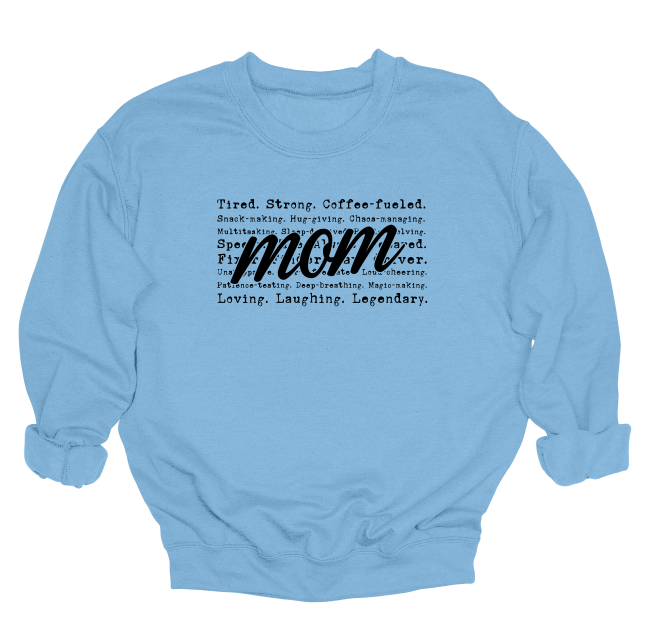 Definition of a Mom Crewneck Sweater