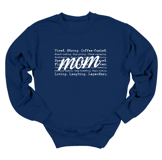 Definition of a Mom Crewneck Sweater