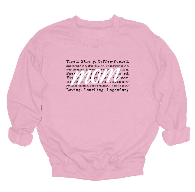 Definition of a Mom Crewneck Sweater
