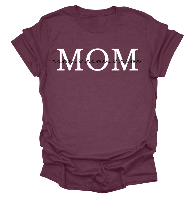 Personalized Mom T-Shirt