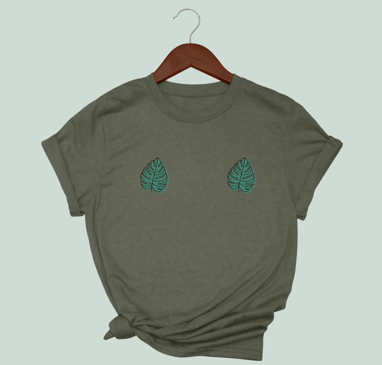 Monstera Leaves T-Shirt