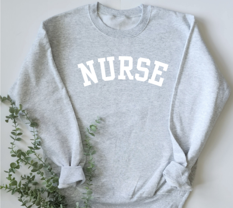 Varsity Job Title Sweater