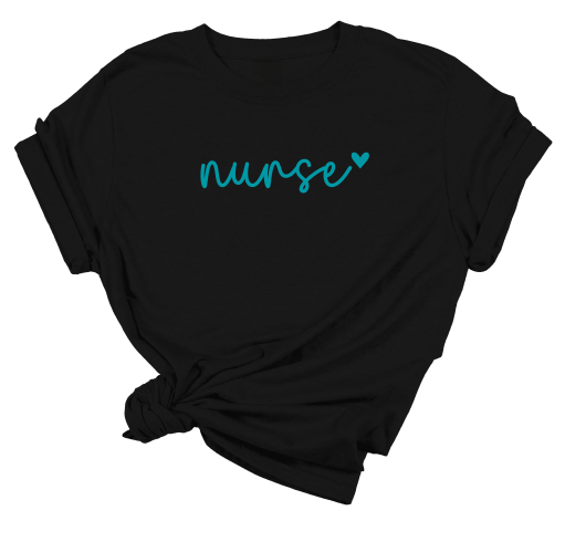 Handwritten Nurse with Heart