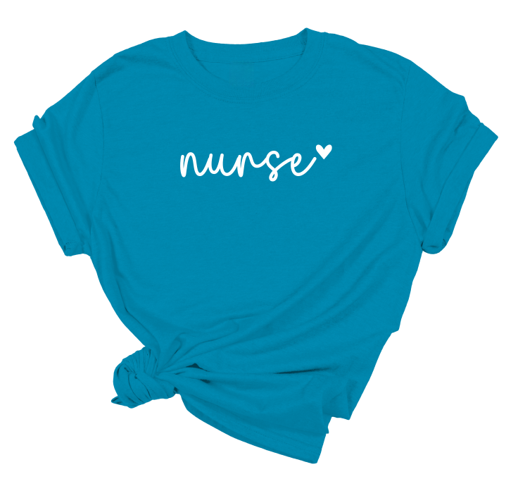 Handwritten Nurse with Heart