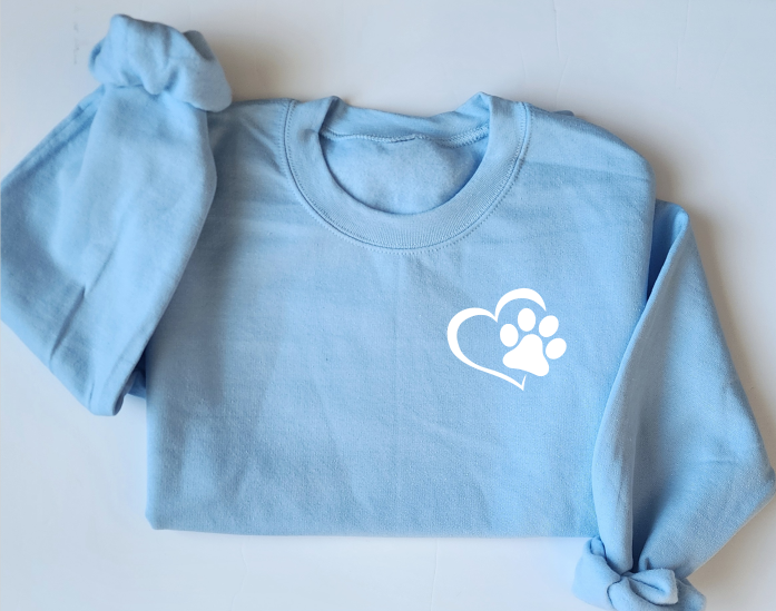 Heart with Paw Print