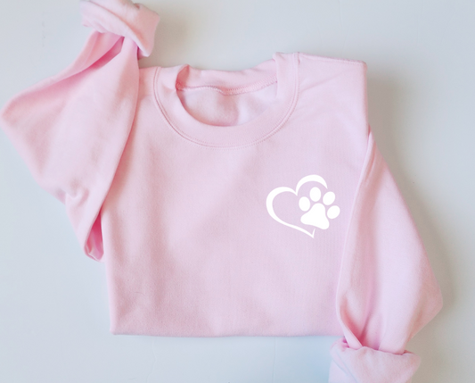 Heart with Paw Print