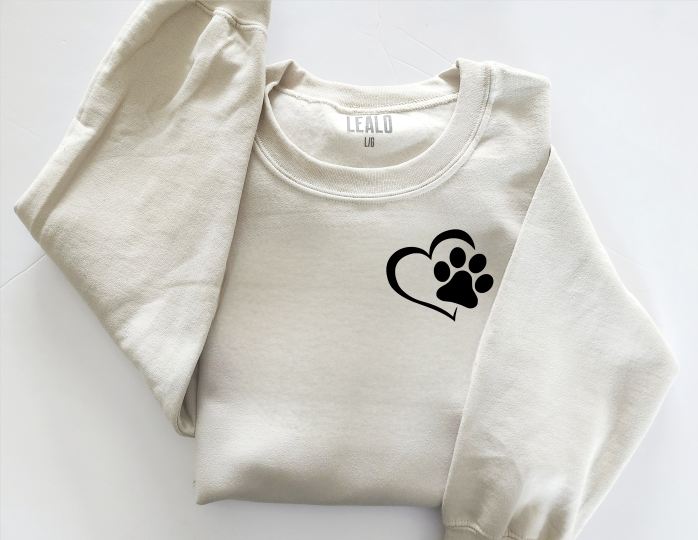 Heart with Paw Print
