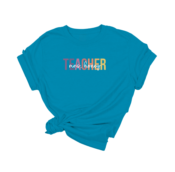 Personalized Teacher T-Shirt