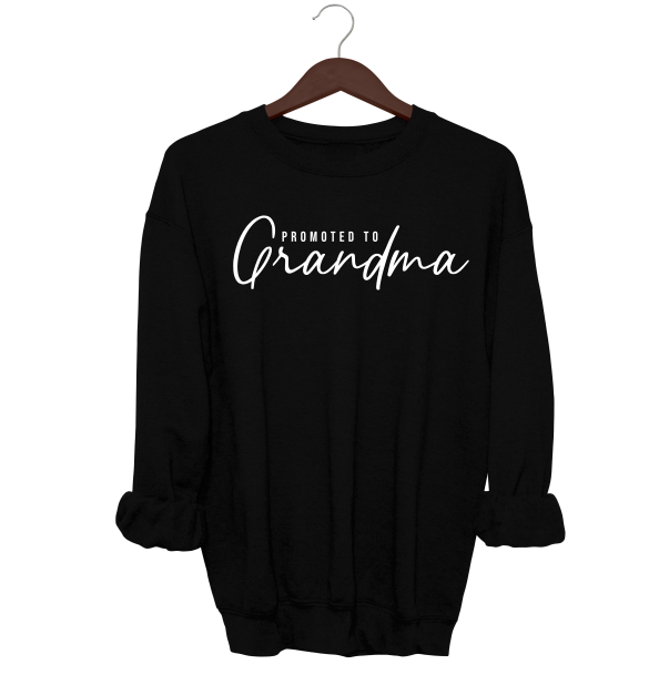 Promoted to Grandma Crewneck Sweater