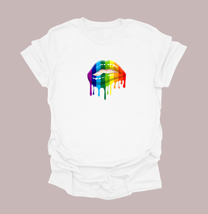 Rainbow Lips T-Shirt