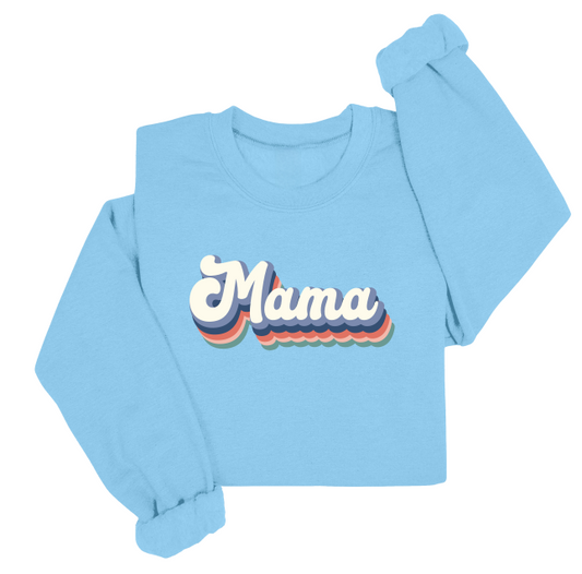 Retro Mama Crewneck Sweater