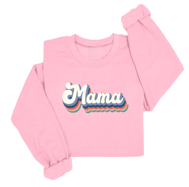 Retro Mama Crewneck Sweater