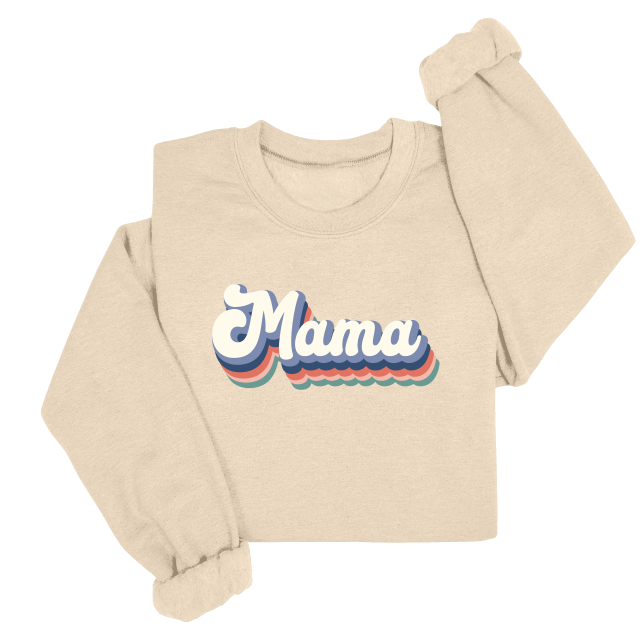 Retro Mama Crewneck Sweater