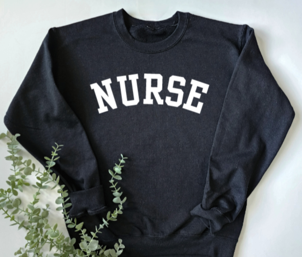 Varsity Job Title Sweater