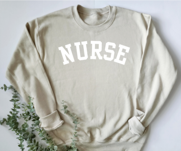 Varsity Job Title Sweater