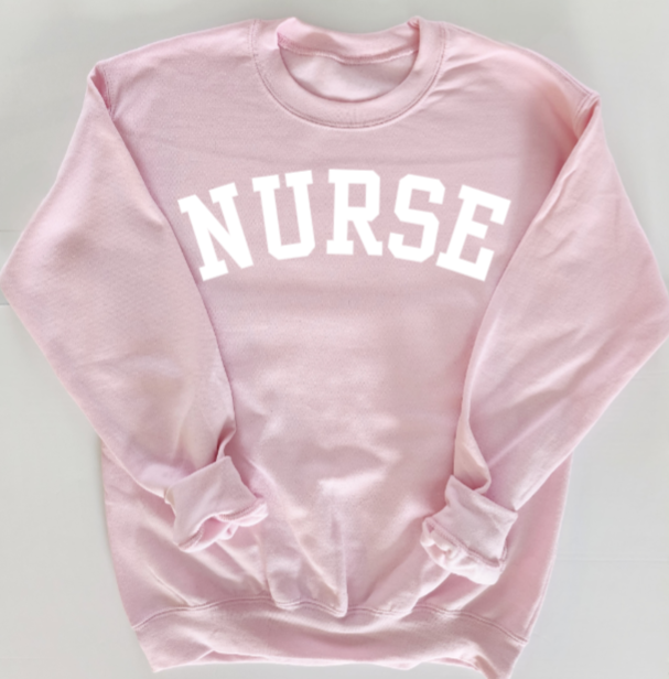Varsity Job Title Sweater