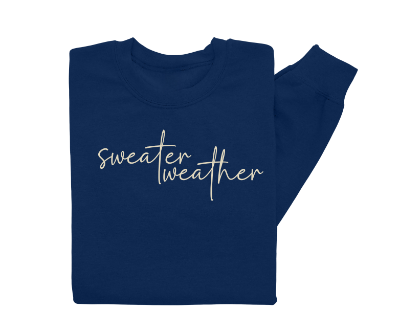 Sweater Weather Crewneck Sweater