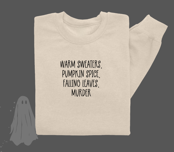 Murder Crewneck Sweater