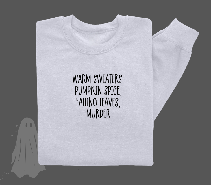 Murder Crewneck Sweater