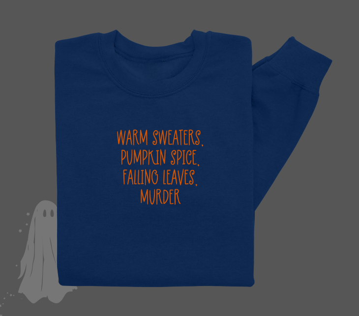 Murder Crewneck Sweater