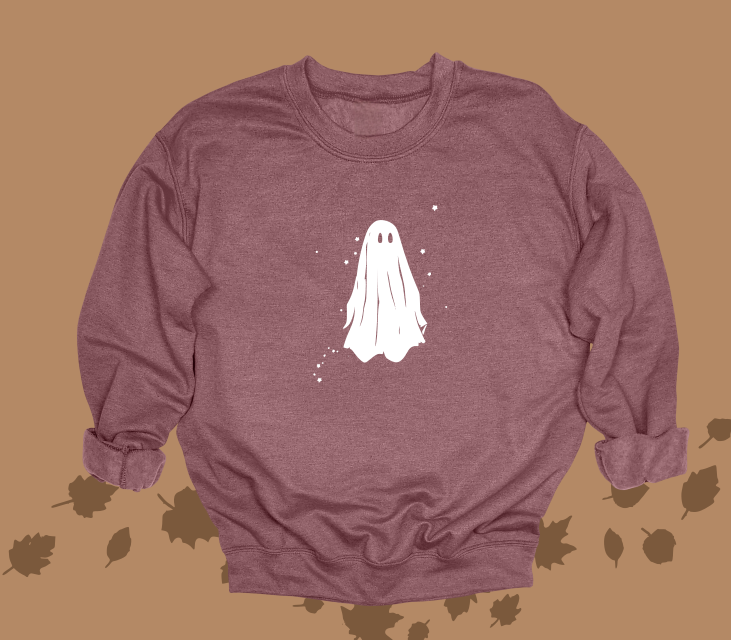 Pretty Ghost Crewneck Sweater